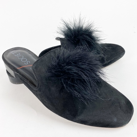 FREE Sole Society Feather PomPom Slide 8 F449 - Picture 11 of 11